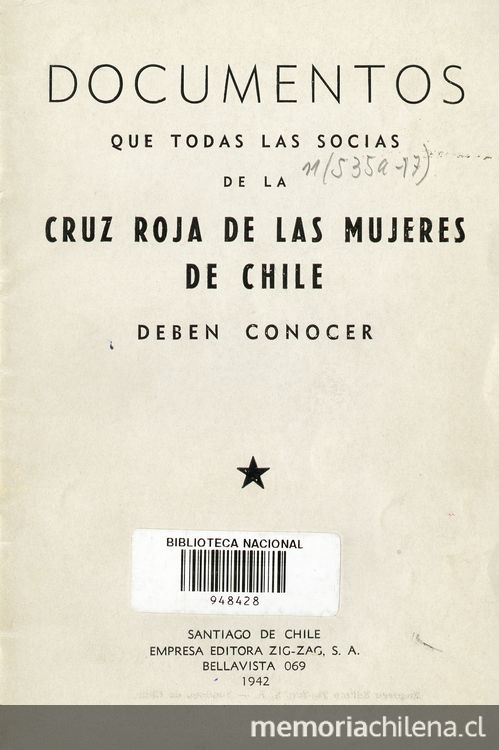 Documentos que todas las socias de la Cruz Roja de las Mujeres de Chile deben conocer