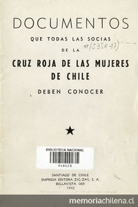 Documentos que todas las socias de la Cruz Roja de las Mujeres de Chile deben conocer