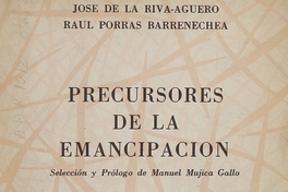 Precursores de la emancipación