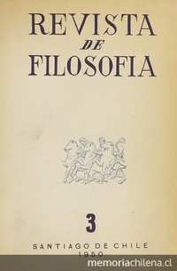 Revista de filosofía: v.1, no. 3-4, agosto a diciembre de 1950