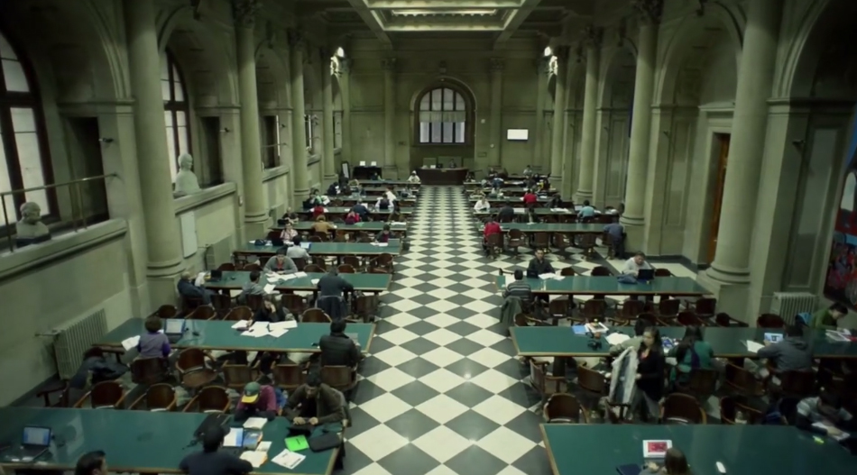 Salón Gabriela Mistral, Biblioteca Nacional de Chile.