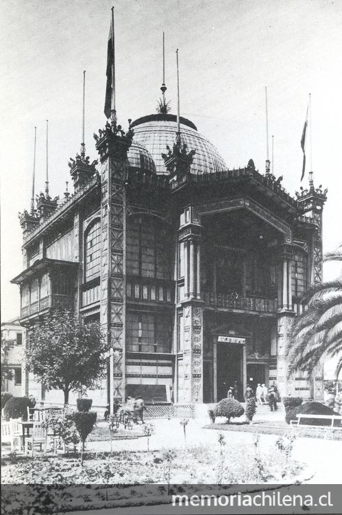 Pabellón chileno en la Exposición Universal de París, 1889 Pabellón chileno en la Exposición Universal de París, 1889