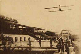 Festival de aviación en el Hipódromo Chile, 1923