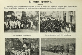 "El mitin sportivo"