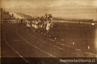 Pista atlética de los Campos de Sports, 1923