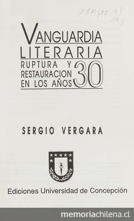 Vanguardia Literaria: Ruptura y Restauración en los años 30