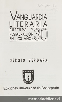 Vanguardia Literaria: Ruptura y Restauración en los años 30