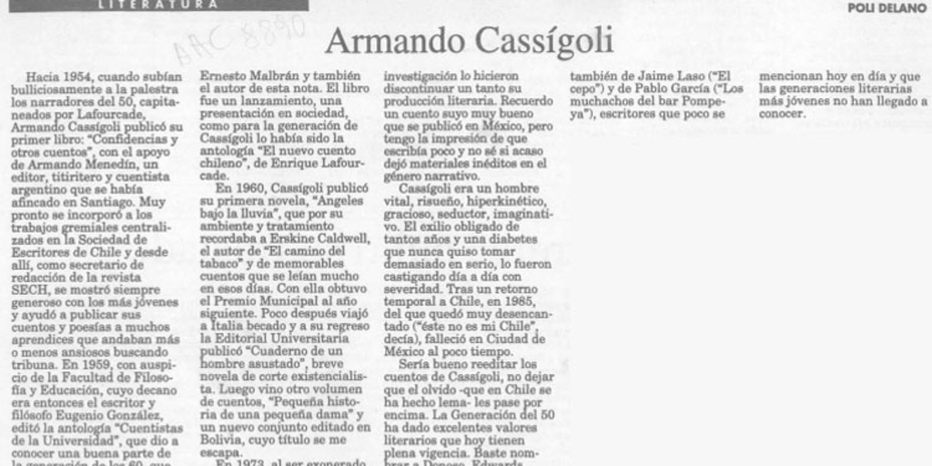 Armando Cassigoli