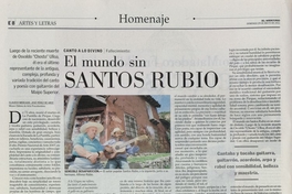  Un mundo sin Santos Rubio