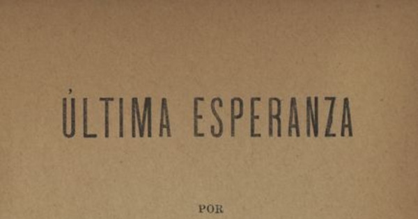 Última esperanza