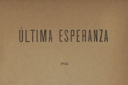 Última esperanza