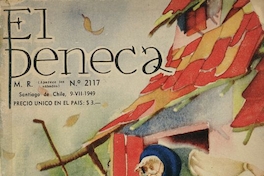 Portada de El Peneca, nº 2117, julio de 1949