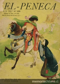  Portada de El Peneca, nº 2099, julio de 1949