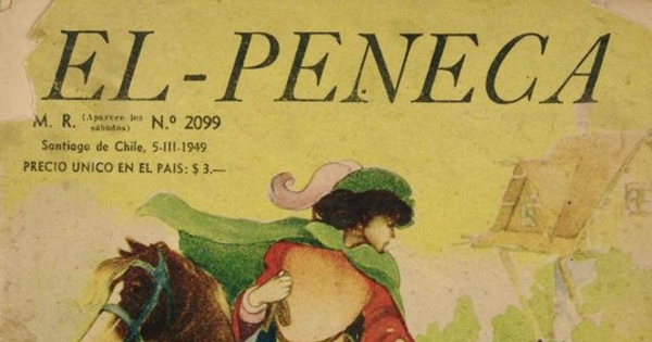  Portada de El Peneca, nº 2099, julio de 1949