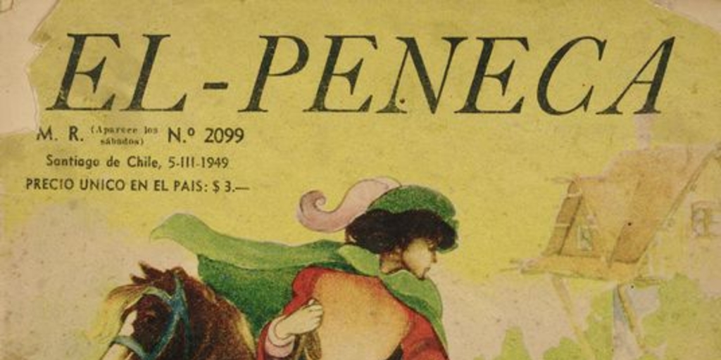  Portada de El Peneca, nº 2099, julio de 1949