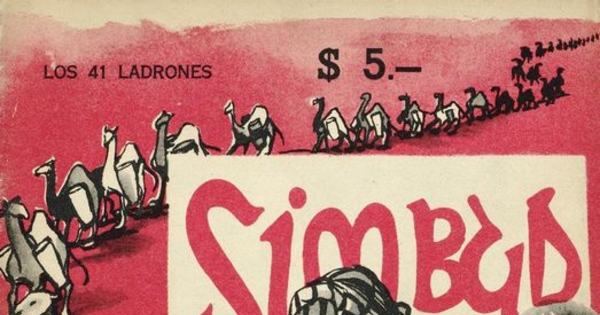 Portada de Simbad, nº 224, Santiago, diciembre, 1953.