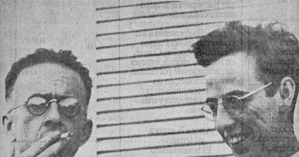 Arturo Soria y su hermano Carmelo, hacia 1940, cuando llegaron a Chile