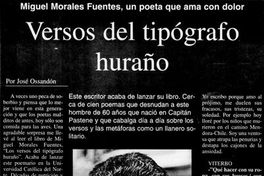 Versos del tipógrafo huraño