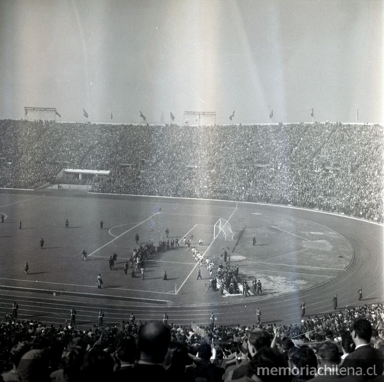  Vista del Estadio Nacional con motivo del Mundial de Fútbol de 1962