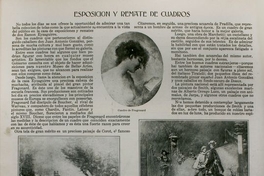 "Exposición y remate de cuadros", Zig-Zag, n.76, 29 de julio de 1906.