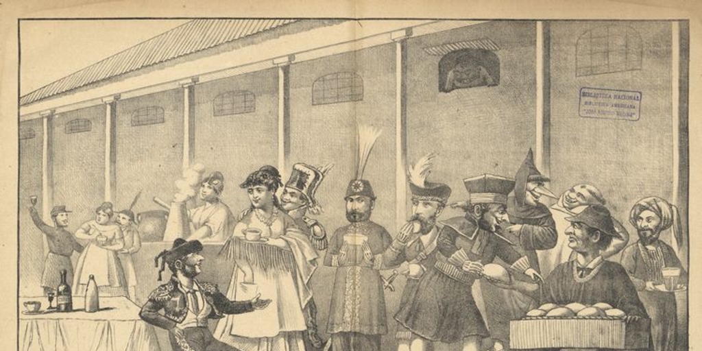 "El baile de anoche", El Padre Padilla, Santiago, n.167 y 168, 29 de septiembre y 1° de octubre de 1885.