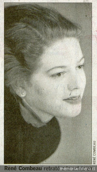 Paz Yrarrázabal, 1954