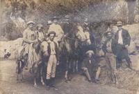 Arrieros, hacia 1900