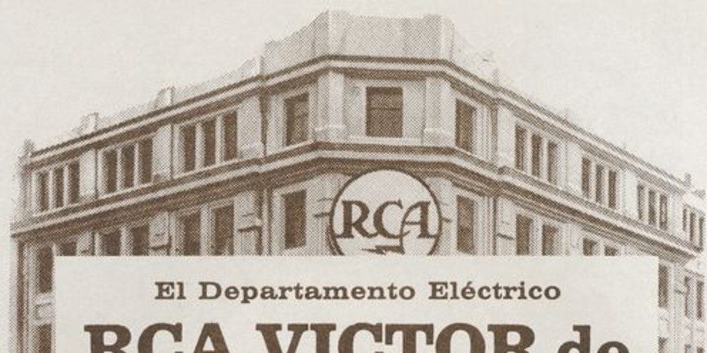 El Departamento eléctrico RCA Victor de "ville de nice" está a su disposición, 1962