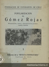 Popularización de Gómez Rojas