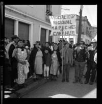 Chile Sul [Sur] Temuco Allende con mapuches