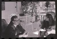 Salvador Allende en Tomás Moro con periodistas