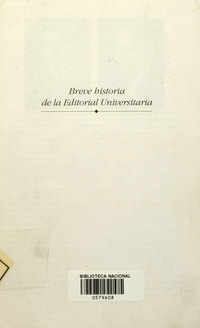 Breve historia de la Editorial Universitaria