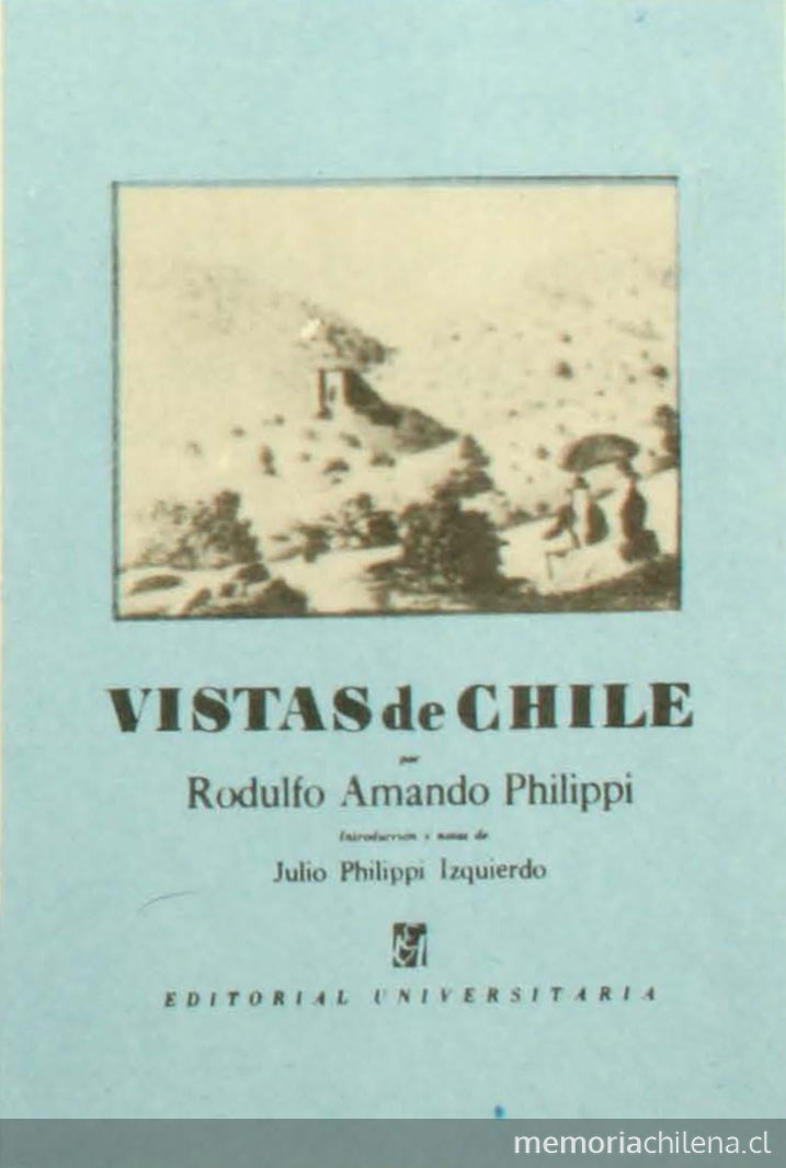 Portada de Vistas de Chile, 1973