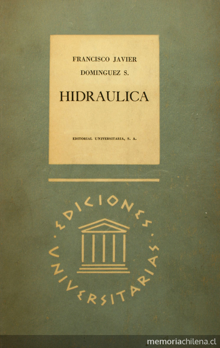 Portada de Hidráulica, 1959