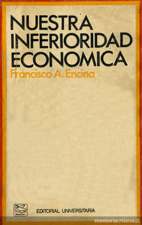 Portada de Nuestra inferioridad económica :sus causas, sus consecuencias, 1972