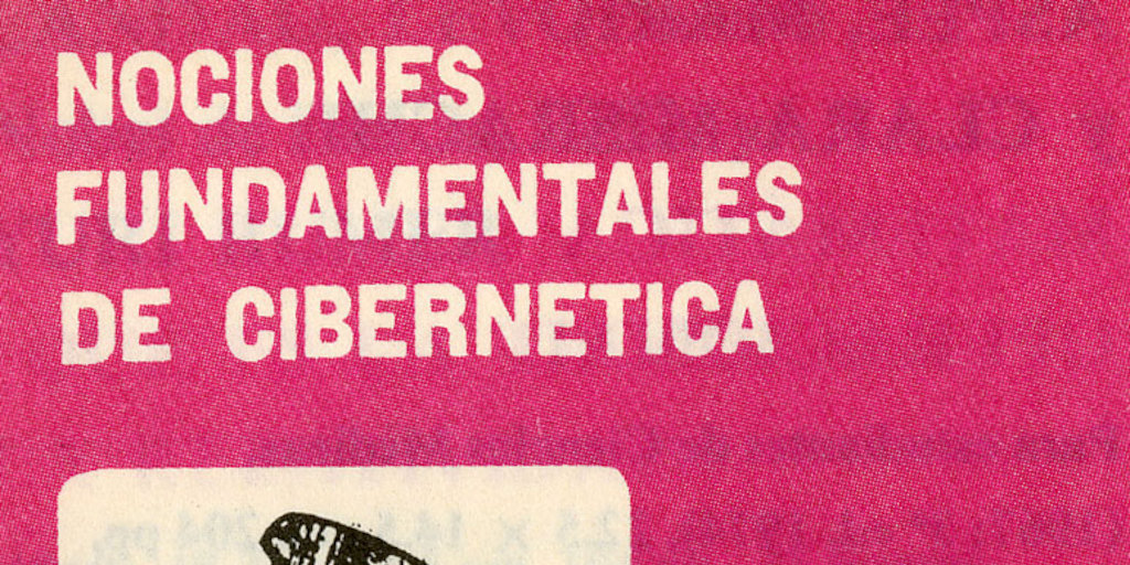 Portada de Nociones fundamentales de cibernética, 1972