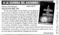 A la sombra del asombro  [artículo] Edmundo Moure.