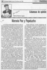 Marcela Paz y Papelucho