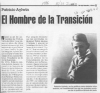 El Hombre de la transición  [artículo].