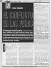 El conflicto en las venas