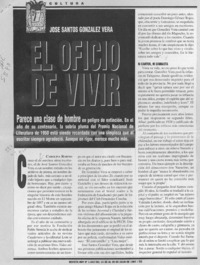 El oficio de vivir  [artículo] Carolina Robino.