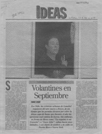 Volantines en septiembre  [artículo] Faride Zerán.