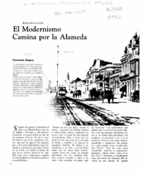 El modernismo camina por la Alameda