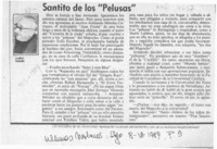 Santito de los "pelusas"