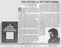 Uno entre la muchedumbre  [artículo] Edmundo Moure.