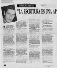 "La escritura es una apuesta de libertad  [artículo] Margarita Cea.