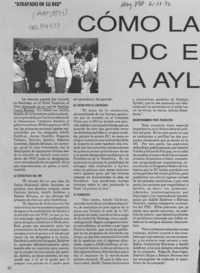 Cómo la DC eligió a Aylwin  [artículo].