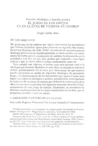 El juego de los espejos en "En la luna" de Vicente Huidobro