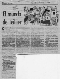 El mundo de Teillier  [artículo] Jaime Valdivieso.