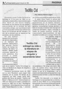 Teófilo Cid  [artículo] Marino Muñoz Lagos.